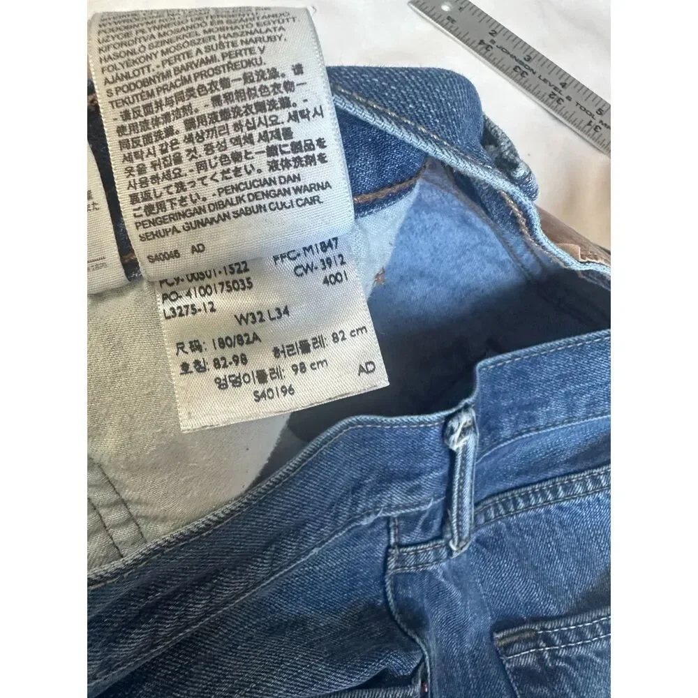 Levi's Men's 501 Original Fit Jeans - Size 32x34 - Blue